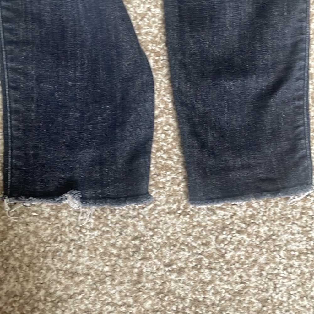 Hudson Luna Midrise Crop S.S. Raw Hem Jeans - Picture 6 of 8